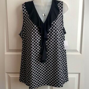 ELAN GRACE BLOUSE NWT 2X